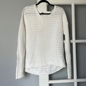 Old Navy comfy long sleeve cream sweater